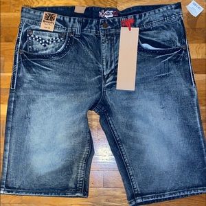 NWT- Mens Monarchy Denim Shorts